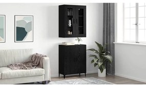 Magasfiú Musta tammi 69.5 x 34 x 90 cm Faanyag