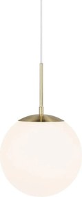 Nordlux glamour modern függeszték grant fehér sárgaréz nor2010563035