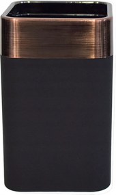 Fekete Fogkefe Bögre Paszta Réz Fürdőszobai Kivitel Ellenálló