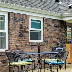 Brilagi - Kültéri fali lámpatest MOLDE 1xE27/60W/230V IP44 bronz/patina