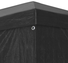 antracitszürke partisátor 3 x 3 m