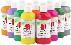 Tempera, 500 ml, ICO Süni, fekete (TICSUTFE)