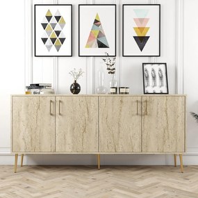 Konzolasztal Kiev - Travertine