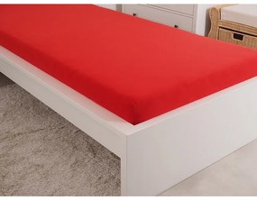 4Home jersey lepedő Ideal piros , 70 x 140 cm, 70 x 140 cm
