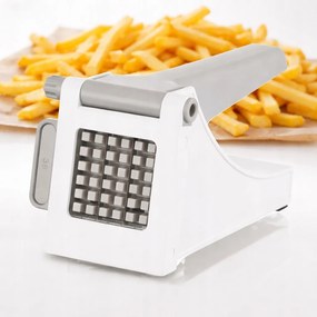 Sültkrumpli Szeletelő Gép Zöldség-gyümölcs Szeletelő Acél Kézi