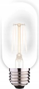 Dekorációs izzó Led filament semleges T40 tubus E27 4W 450lm 4000K Inq
