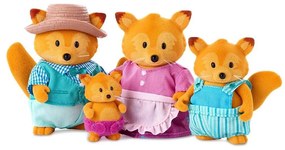 Li'l Woodzeez - Figurakészlet TIPPYTAIL rókacsalád