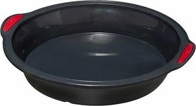 Sütőforma kerek 26cm szilikon szürke