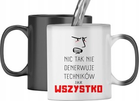 Mágikus Bögre Színváltó Technikusnak, fényképes nyomattal