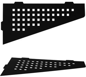 Fürdőszobai polc SF05 black matt