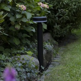 Brilliant - LED Napelemes lámpa érzékelővel MAGUA LED/4W/3,7V 50,2 cm IP44 fekete