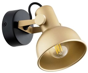 Argon 8248 - Spotlámpa LENORA 1xE14/7W/230V arany/fekete