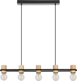 Eglo CHIEVELEY 43541 Függőlámpa 5X40W/E27 IP20