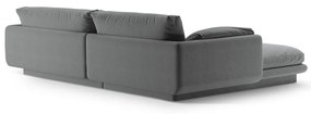Sötétszürke sarokkanapé (jobb oldali) Torino – Micadoni Home