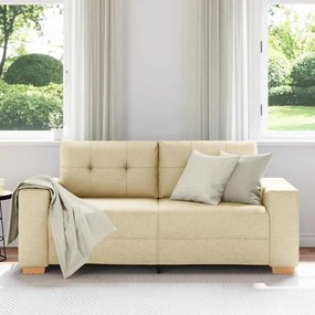 krém szövet loveseat kanapé 140 cm