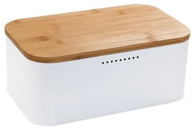 BREAD'N'BREAKFAST kenyértartó, fehér