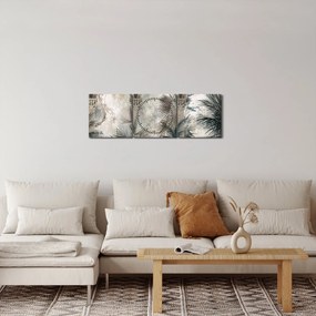 Kép - Oszlopok (órával) (90x30 cm)