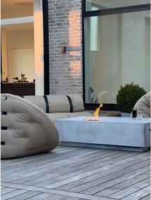 Design OUT™ Nido White kinyitható fehér kültéri fotel - Karup Design