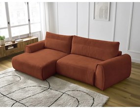 Narancssárga sarokkanapé Aden – Bobochic Paris