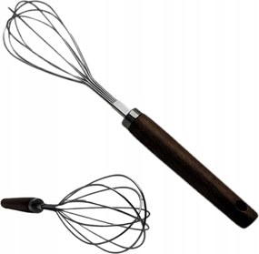 Habverő Tojáshabverő Acél Fa Nyéllel 29 cm