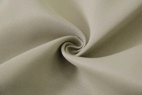 Bézs OXFORD függöny 140x250 cm Felfüggesztés: Fém gyűrűk