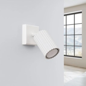 Fehér spotlámpa 8x16 cm Gleam – Sollux