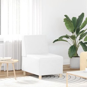 fehér műbőr fotel 55 cm
