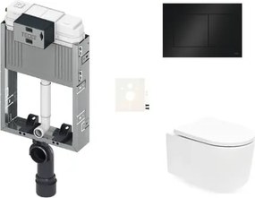 Fali WC szett SAT befalazáshoz SIKOTZREX72BL