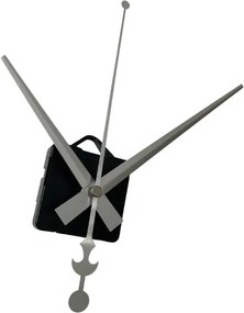 Ezüst alumínium óramutatók - horgony mintázat 16 / 12 cm