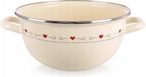 Zománcozott Konyhai Tésztakeverő Tál Saláta 33 cm 5L