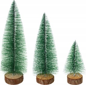 Ruhhy 27091 karácsonyfa szett 11,5 cm, 21,5 cm, 28 cm, 3 db