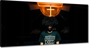 115x55-ös képek Jézus Meghalt És Élhette