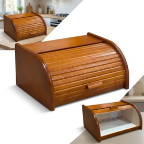 Fa Kenyértartó Kicsi Éger 31x26x16cm Lengyel