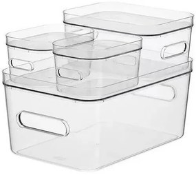 SmartStore Tárolódoboz Compact Clear L, 15,4 l, L