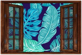 Poszterek 120x80 Levelek Monstery Trópusok