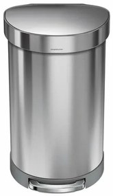 Simplehuman Pedálos szemetes 45 l, matt acél