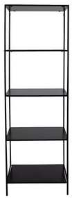Vita Shelf fekete könyvespolc, 51 x 170 cm - House Nordic