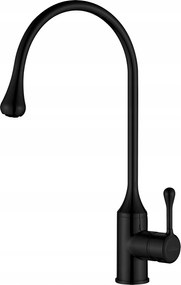 Konyhai Csaptelep Fekete Magas Kifolyócső Boho Stílus