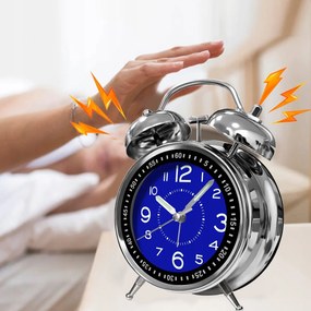 Retro óra Ébresztőóra klasszikus elemes Hangos riasztás klasszikus és hatékony