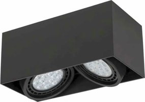 ORLICKI OR82029 CARDI II Kocka Mennyezeti Lámpa Fekete GU10/ES111 IP20