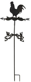 Fém szélkakas, cserélhető talppal, 134 cm
