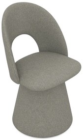 Szürke kárpitozott étkezőfotel Kalo – Makamii