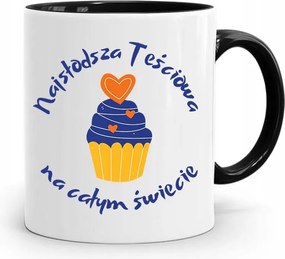 Fekete Bögre Anyósnak Legédesebb Anyósnak fényképes nyomattal