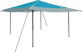 vidaXL Tetősátor Kék 395 x 395 x 251 cm szövet