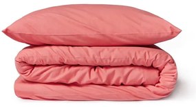 Korall rózsaszín kétszemélyes pamut ágynemű, 200 x 220 cm - Bonami Selection