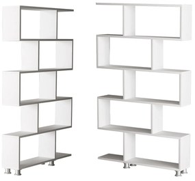 könyvespolc Nilüfer - White