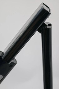 KAJA K-BL1066 CZARNY KIKI Ezüst Színű Asztali Lámpa 8W LED 700Lm 3000-6000K IP20