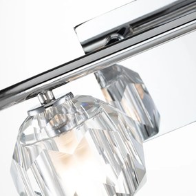 Quintiesse glamour fürdőszobai lámpa regalia csiszolt króm átlátszó elsqnregalia2pcbath IP44