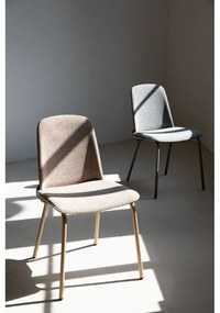 Bézs étkezőszék szett 2 db-os Clip – Zuiver