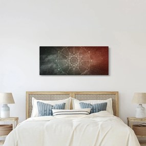 Kép - Kozmikus dodekagram (120x50 cm)